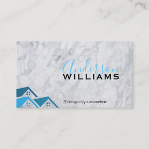 Real Estate Agent Signature Realtor Business Card