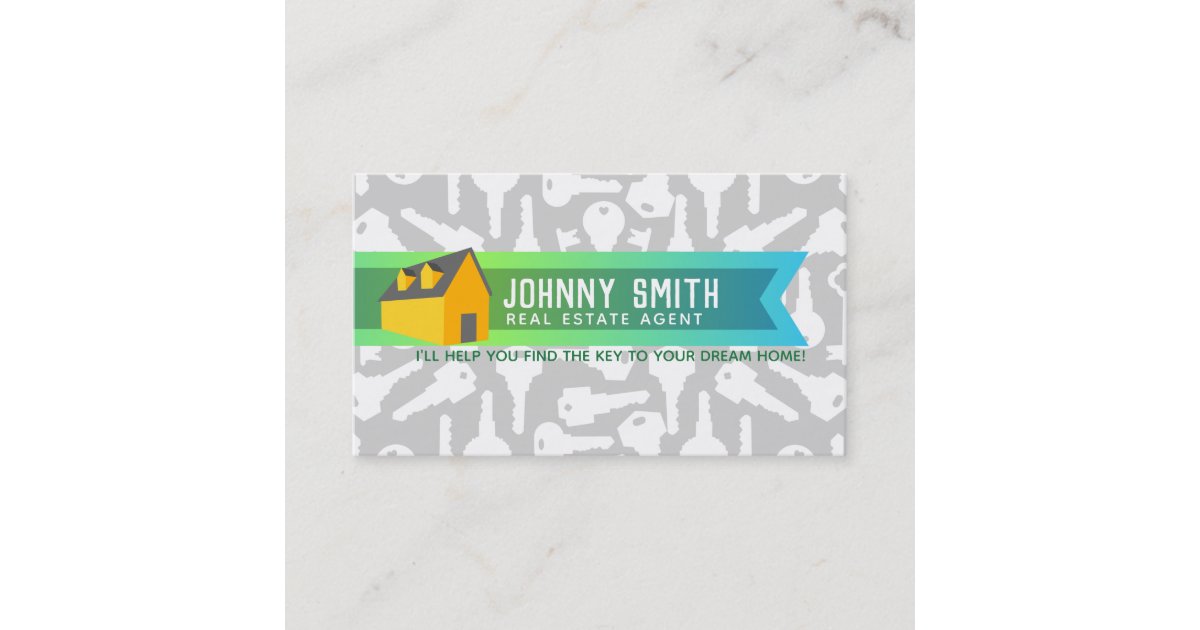 Real Estate Agent Slogans Business Cards Zazzle