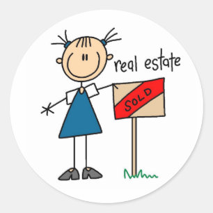 Real Estate Agent Sticker