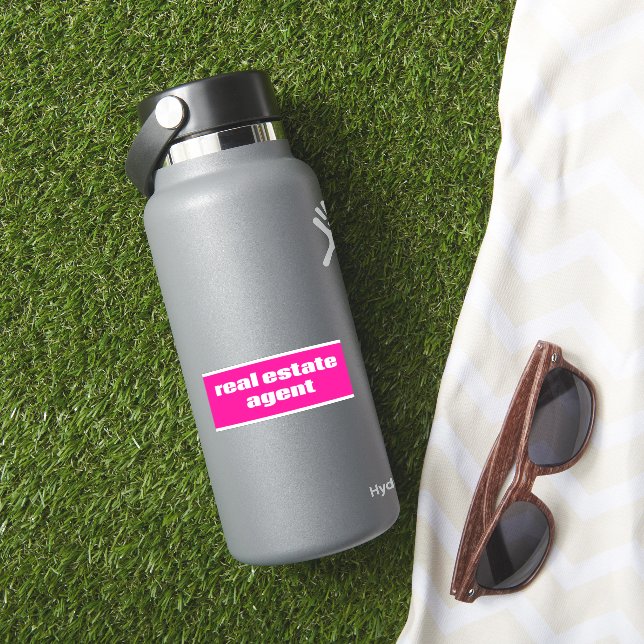Real Estate Agent Sticker (HydroFlask Insitu)