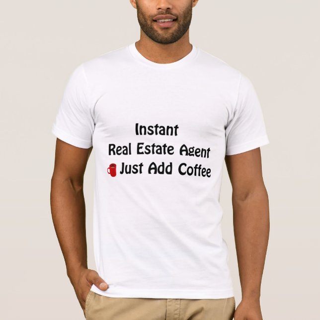 Real Estate Agent T-shirt (Front)