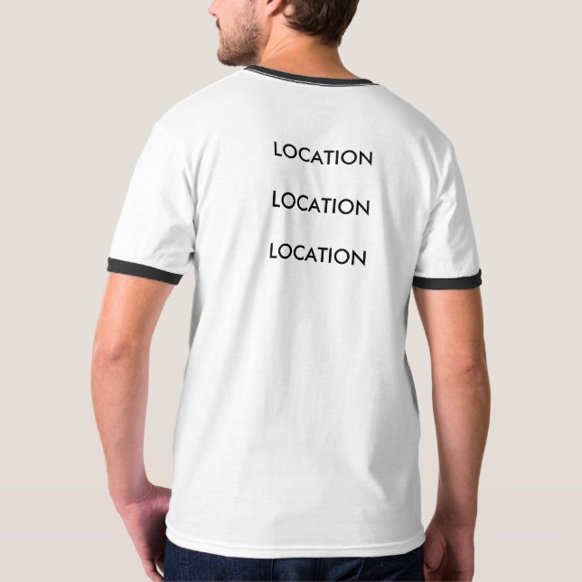 Real Estate Agent T-Shirt (Back)