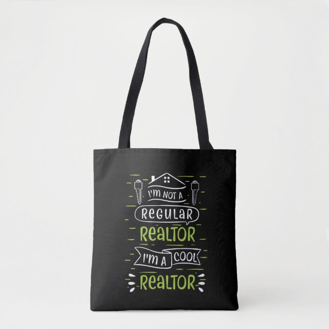 Real Estate Agent Tote Bag (Front)