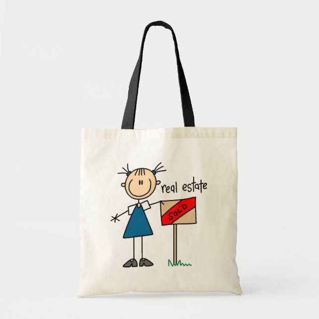 Real Estate Agent Tote Bag (Front)