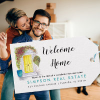 Real Estate Agent Welcome Home