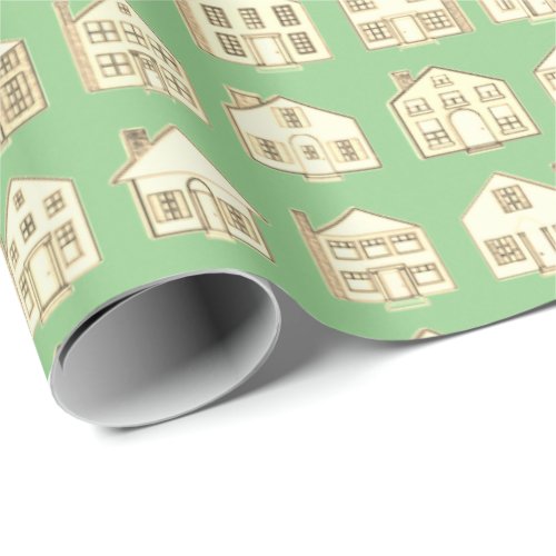 Real Estate Agent Wrapping Paper