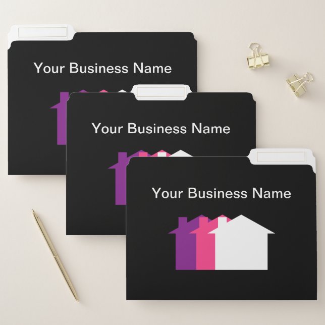 Real Estate And Home Decorating File Folder (Set)