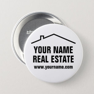 Real Estate and property development custom button