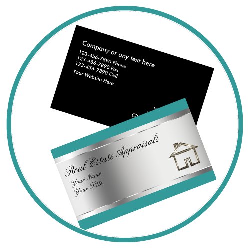 Real Estate Appraisal Business Cards