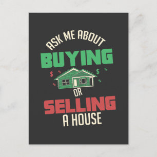 Real Estate - Ask Me Postcard