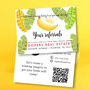 real estate Bananas referrals Announcement 
