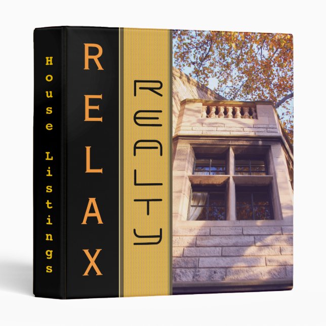 Real Estate Binder (Front/Spine)