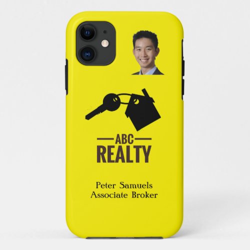 Real Estate Branded Yellow iPhone  iPad case