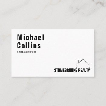 Real Estate Broker Business Card by olicheldesign at Zazzle