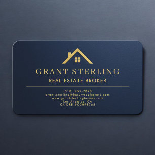 Real Estate Broker  Business Card