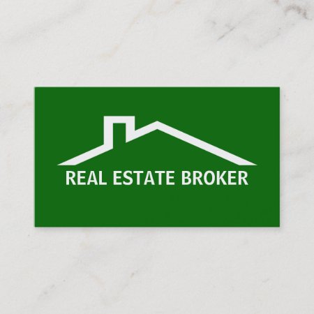 Real Estate Broker Business Cards