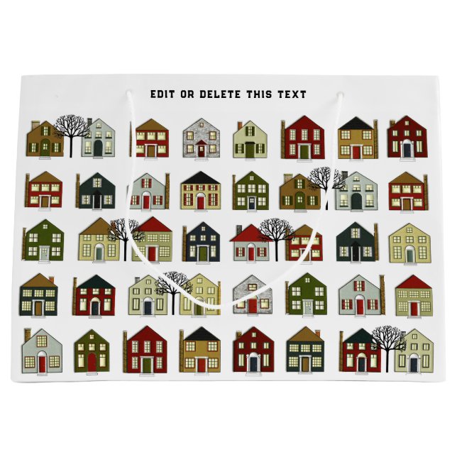 Real Estate Broker Large Gift Bag (Front)