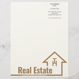 Real Estate Broker Letterhead