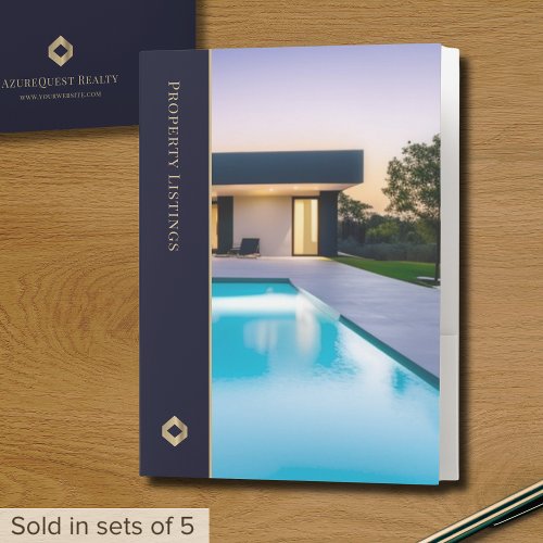 Real Estate Broker Pocket Folder