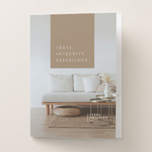 Real Estate Broker Presentation Pocket Folder