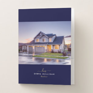Real Estate Broker Presentation Pocket Folder
