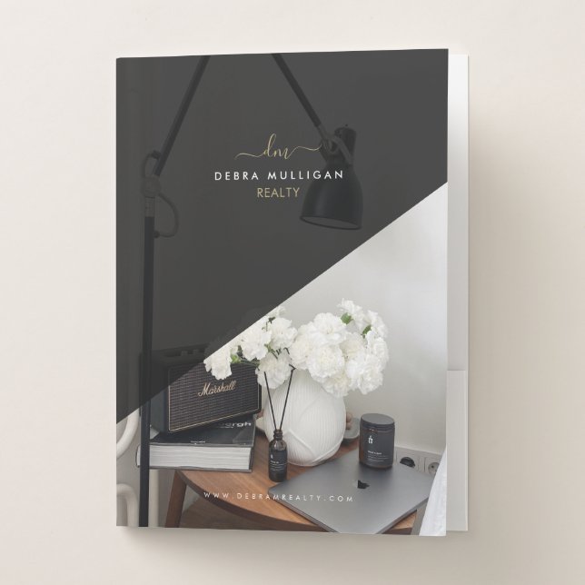 Real Estate Broker Presentation Pocket Folder (Front)