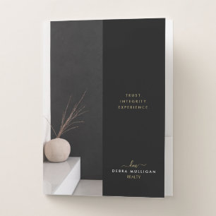 Real Estate Broker Presentation Pocket Folder
