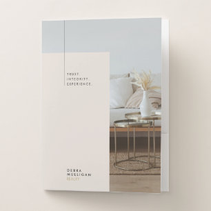 Real Estate Broker Presentation Pocket Folder
