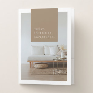 Real Estate Broker Presentation Pocket Folder