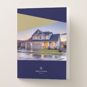 Real Estate Broker Presentation Pocket Folder