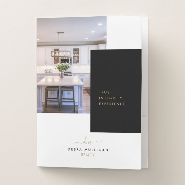 Real Estate Broker Presentation Pocket Folder (Front)