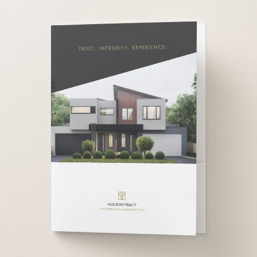 Real Estate Broker Presentation Pocket Folder