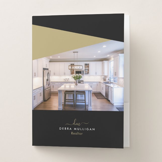 Real Estate Broker Presentation Pocket Folder (Front)