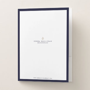 Real Estate Broker Presentation Pocket Folder