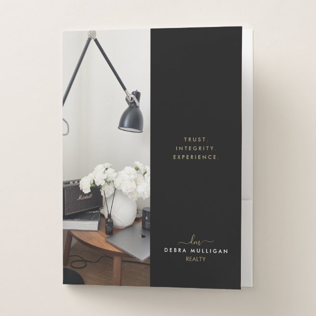 Real Estate Broker Presentation Pocket Folder (Front)