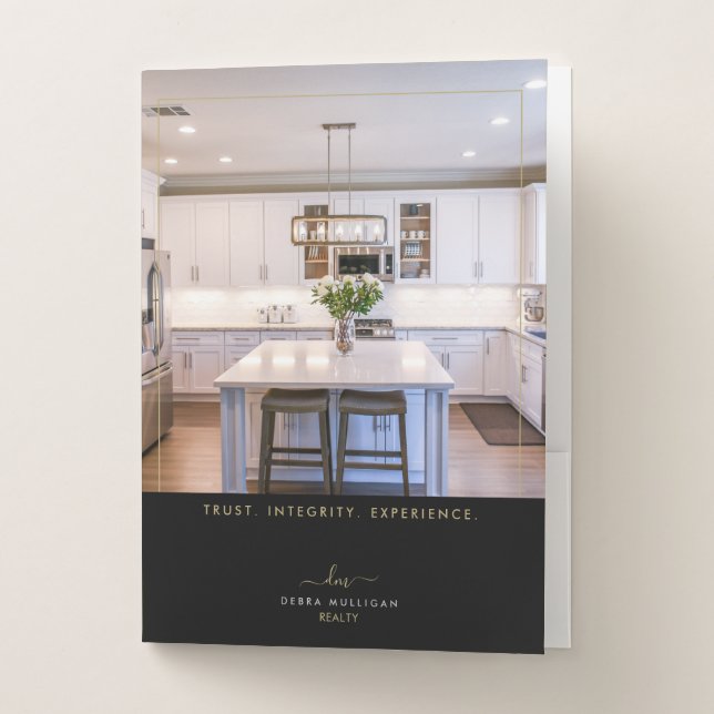 Real Estate Broker Presentation Pocket Folder (Front)