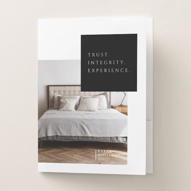 Real Estate Broker Presentation Pocket Folder (Front)