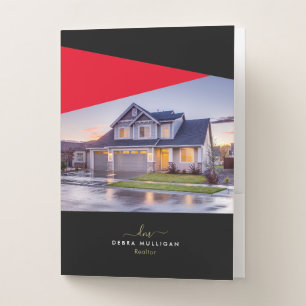 Real Estate Broker Presentation Pocket Folder