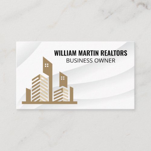 Real Estate Building Logo Business Card