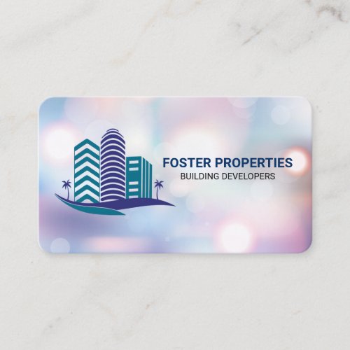 Real Estate Buildings | Rentals | Skyscrapers Business Card