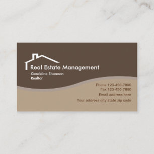 Real Estate Business Business Card