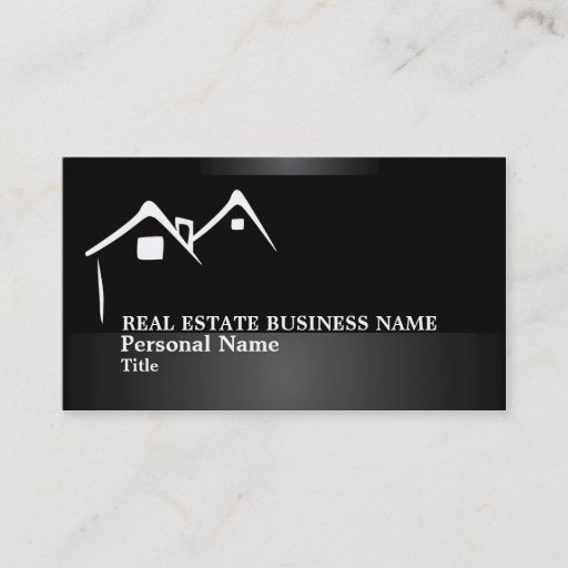 Customizable Real Estate Business Card