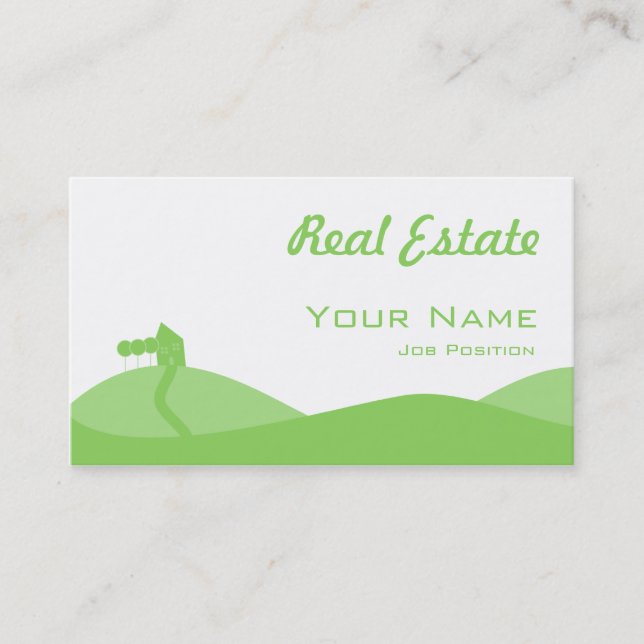 Real Estate Business card (Front)
