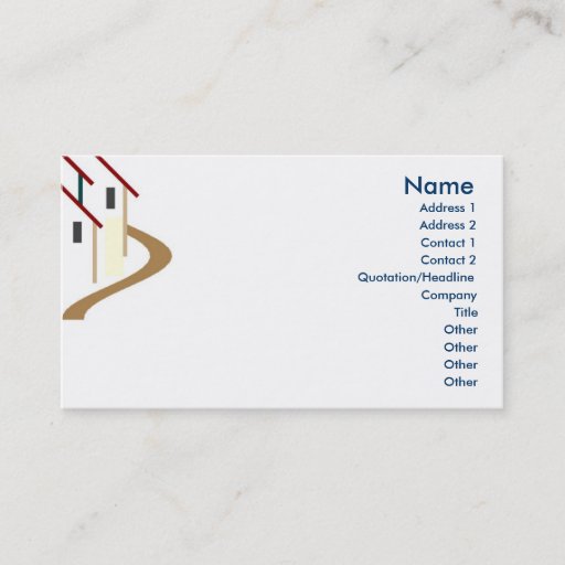 Customizable Real Estate Business Card