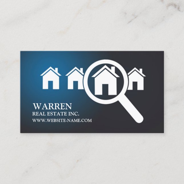 Real Estate Business Card (Front)