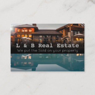 Real Estate business card