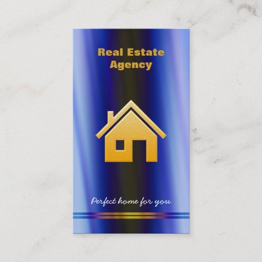 Customizable Real Estate Business Card