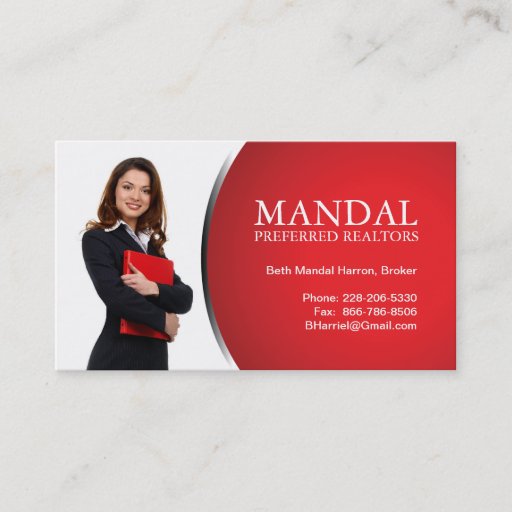 Customizable Real Estate Business Card