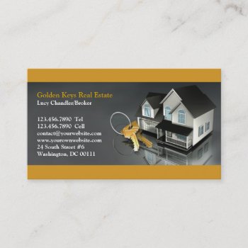 Real Estate Business Card by all_items at Zazzle