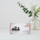 Real estate business card (Standing Front)
